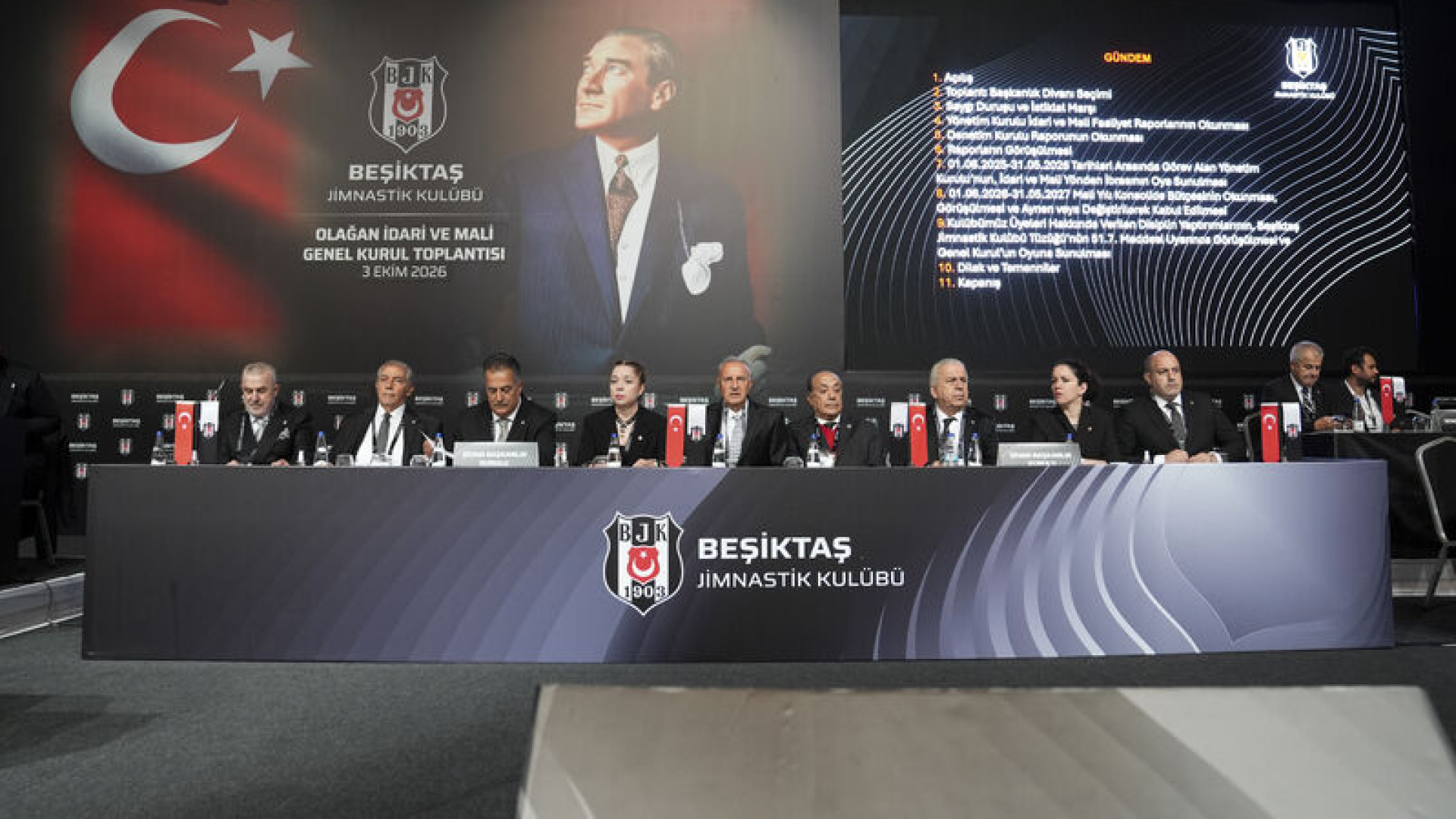 CANLI | Beşiktaş'ta Olağan İdari ve Mali Genel Kurul zamanı!