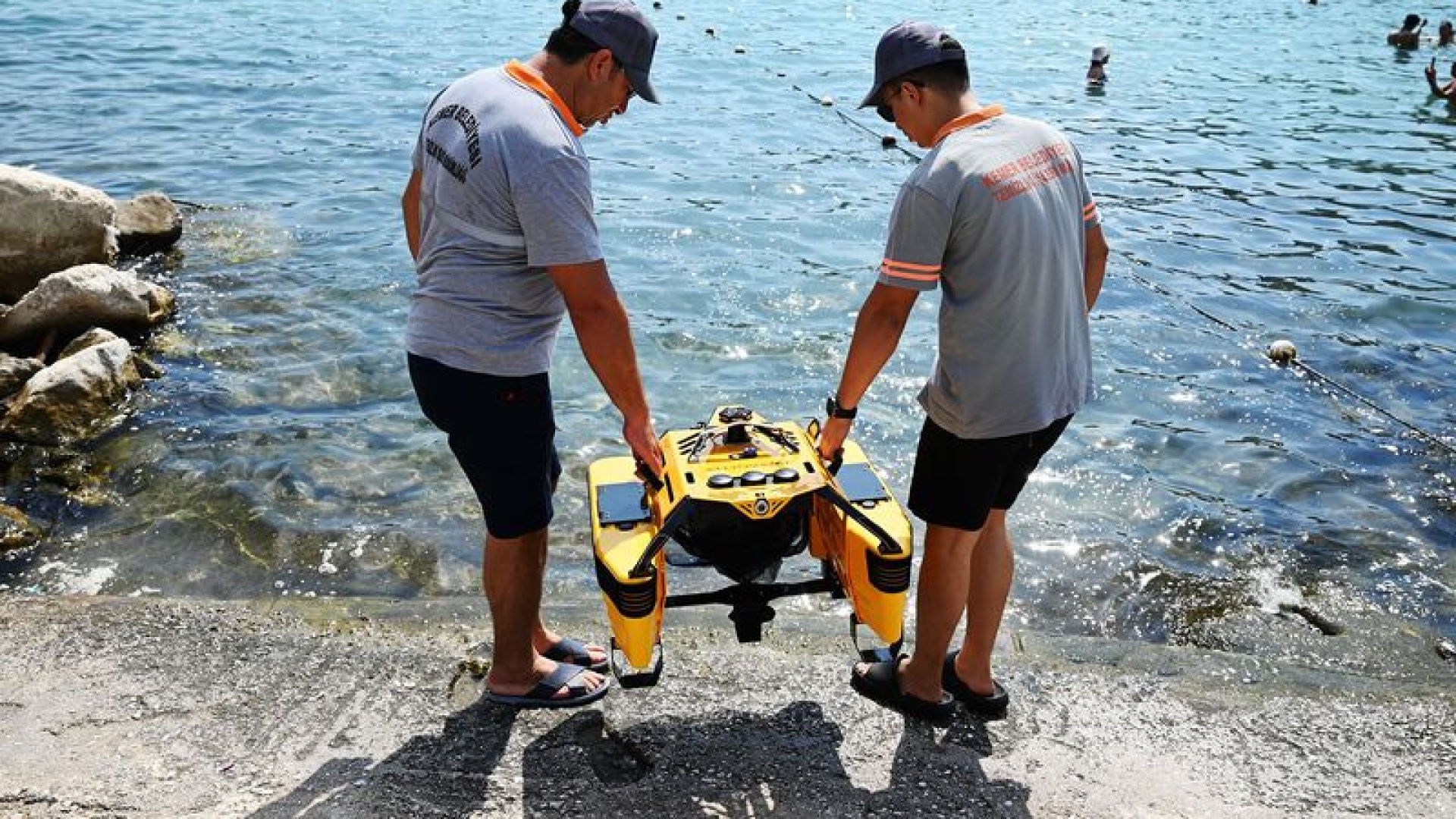"Çöp Kapar" sistemi Kemer koylarında