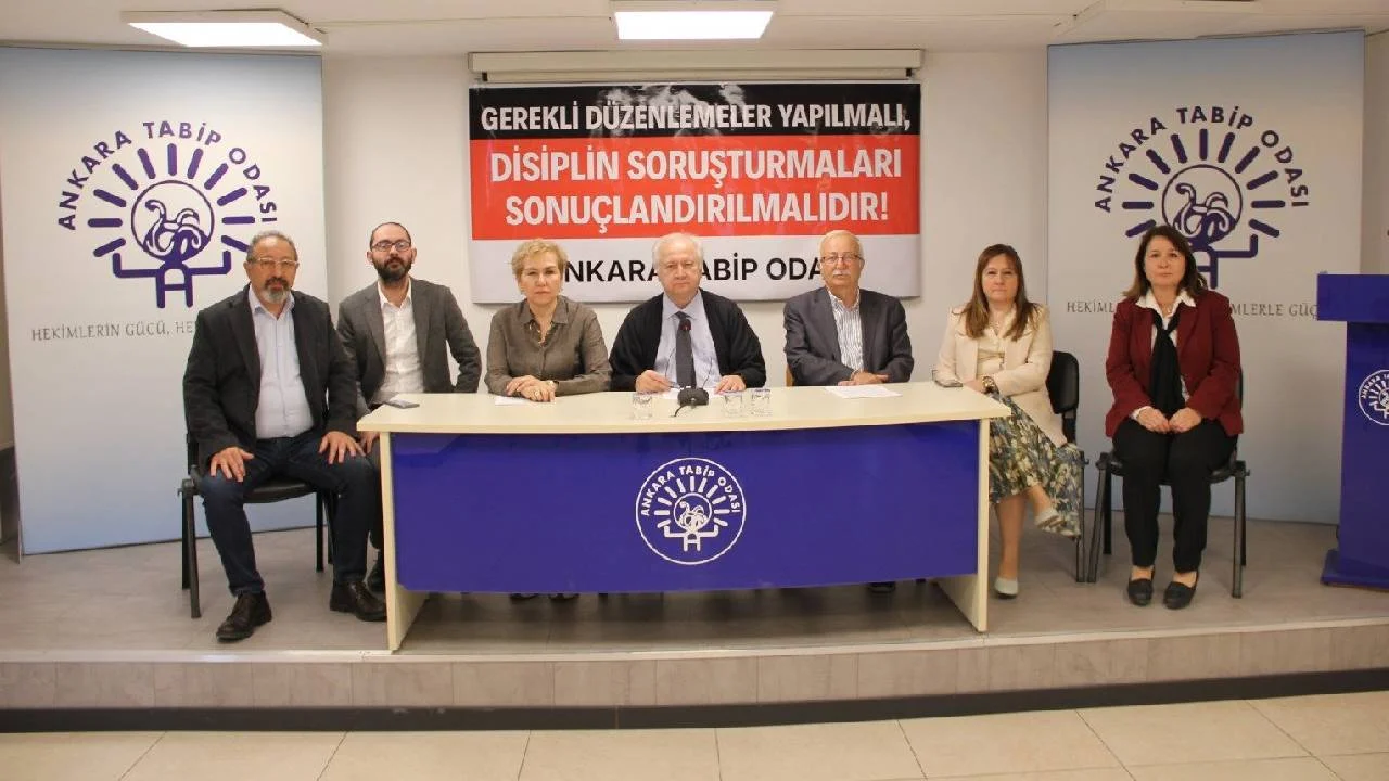 Ankara Tabip Odası: Onur Kurullarının disiplin yetkisi için yasal boşluk giderilmeli