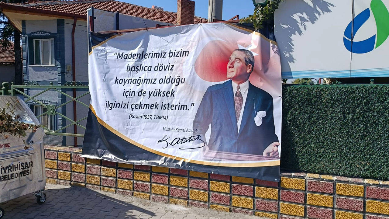 Siyanürcü şirketten Atatürk'lü maden propagandası