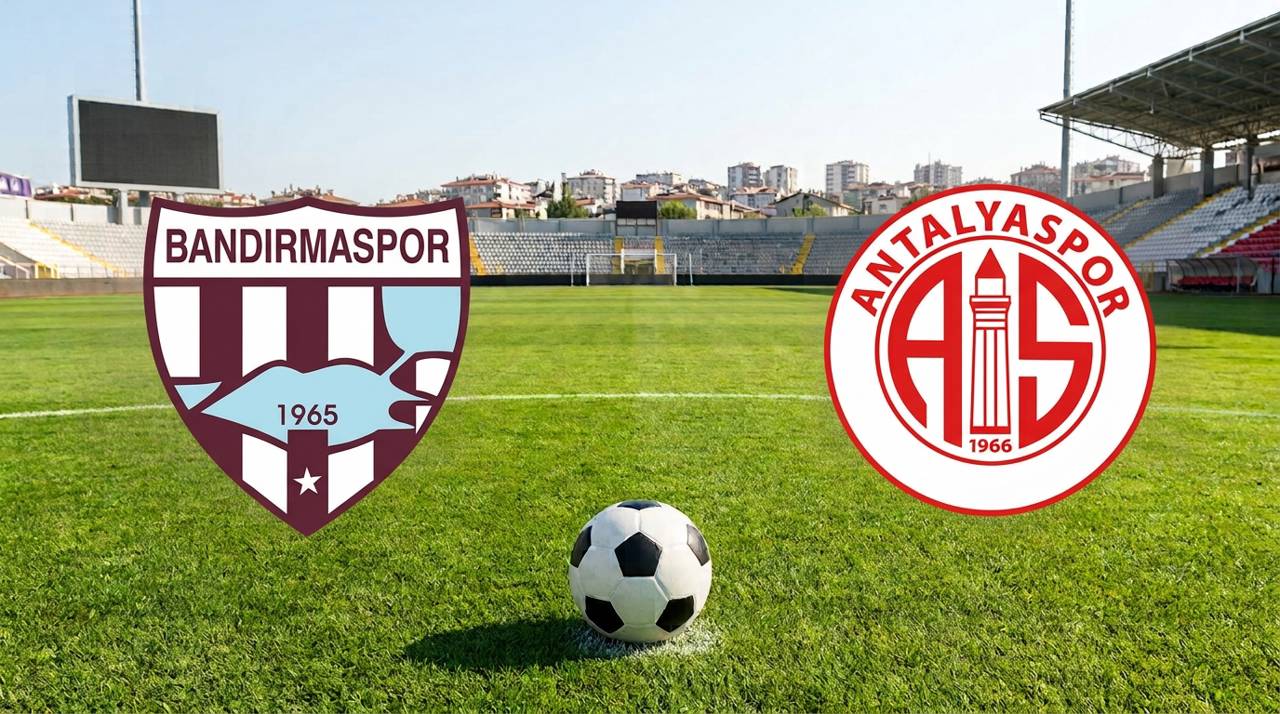 Bandırmaspor - Antalyaspor Maçı Ne Zaman, Saat Kaçta ve Hangi Kanalda?