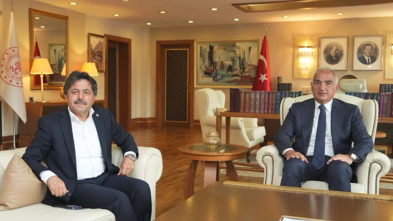 Osman Sağlam’dan Kültür ve Turizm Bakanı Ersoy’a Ziyaret