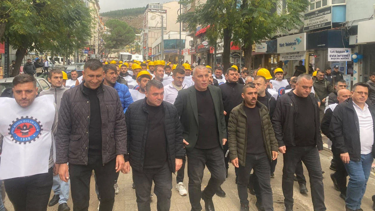 İmbat Madencilik işçileri  Ankara’ya yürüyor