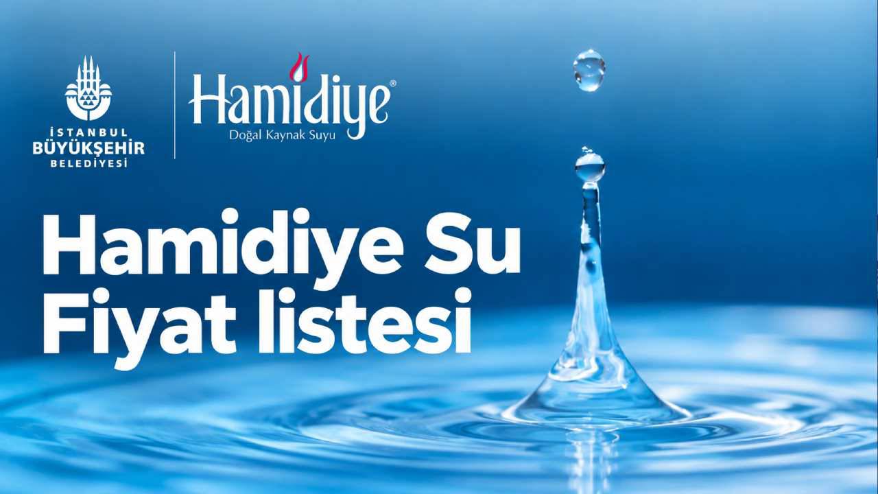 Hamidiye su damacana kaç lira? Güncel Hamidiye su fiyat listesi