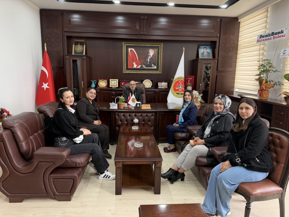 CHP Karaman Kadın Kollarından Baro Başkanı Yılmaz’a Ziyaret