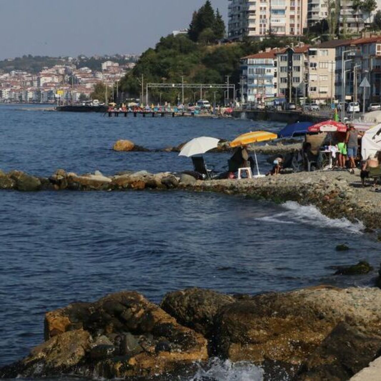 Çınarcık'ta denize girmek yasaklandı