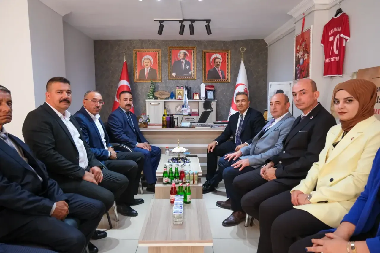 Vali Çiçek’ten BBP Karaman’a Ziyaret