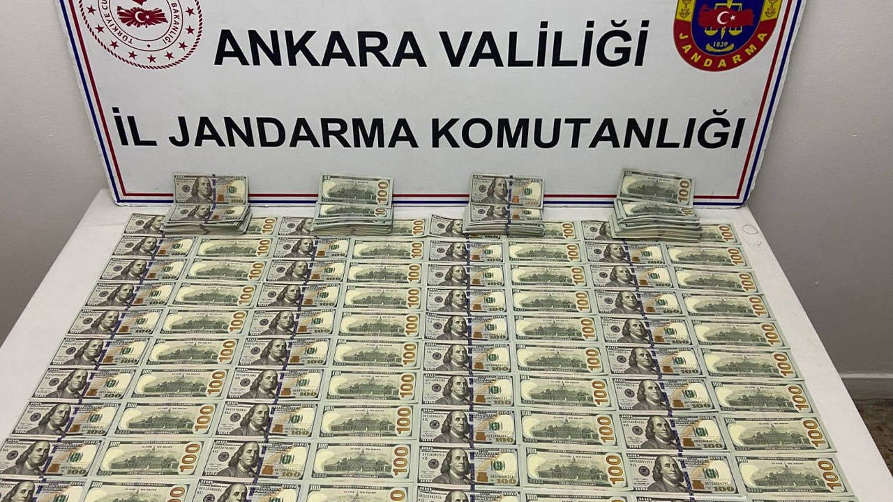 Ankara'da sahte para operasyonu: 2 şüpheli yakalandı