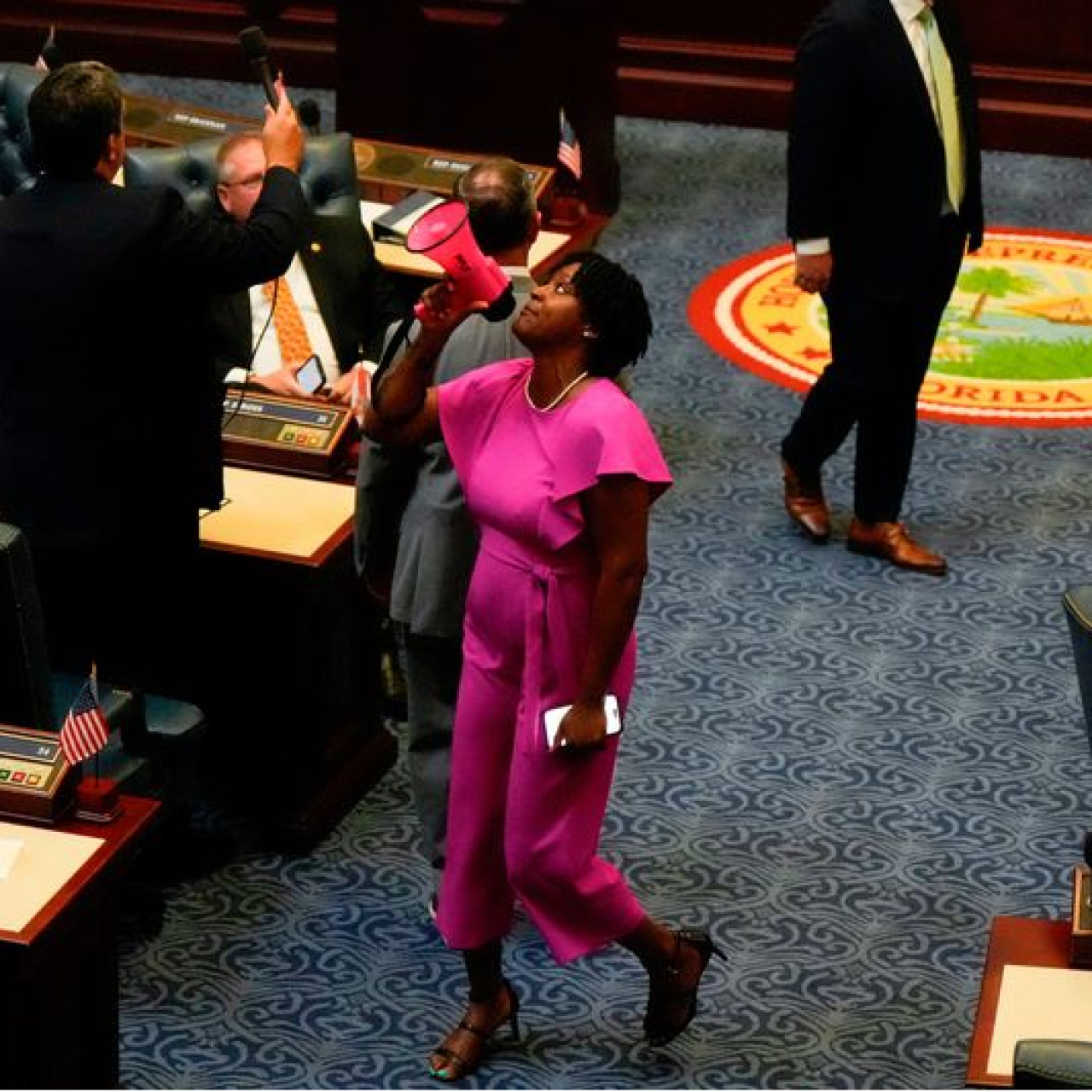 Florida'da kazanan Demokrat sosyalist Angie Nixon