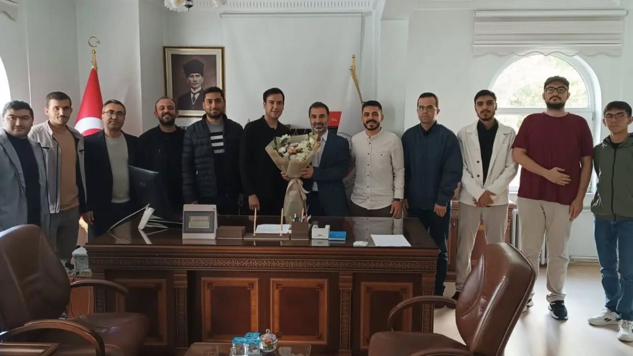 KYK Öğrencilerinden İl Müftülüğüne Ziyaret
