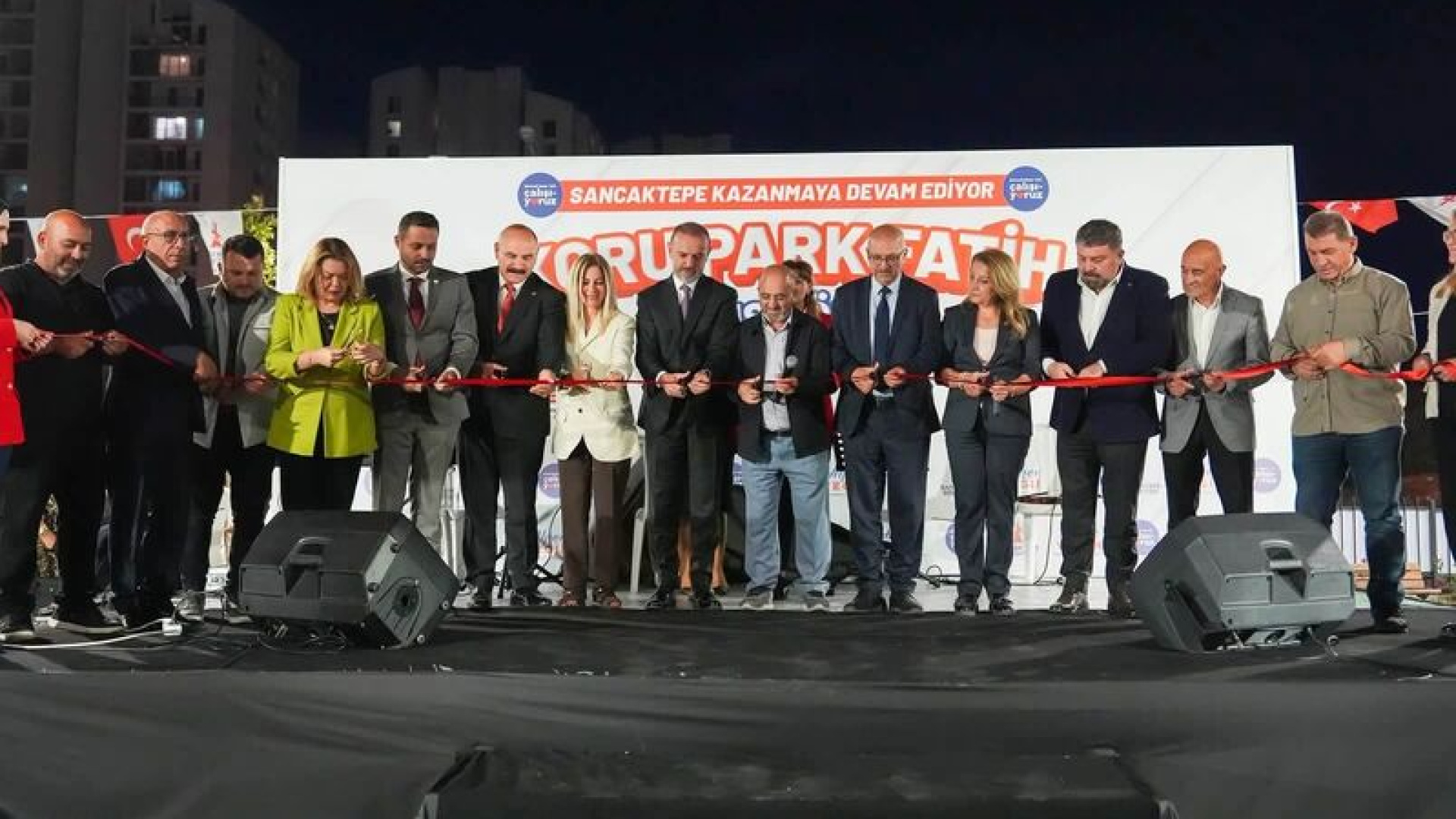 Sancaktepe'de 20 bin metrekarelik park açılışı