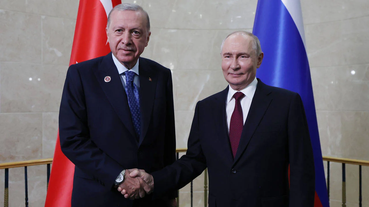 Erdoğan, Rusya Devlet Başkanı Putin ile bir araya geldi