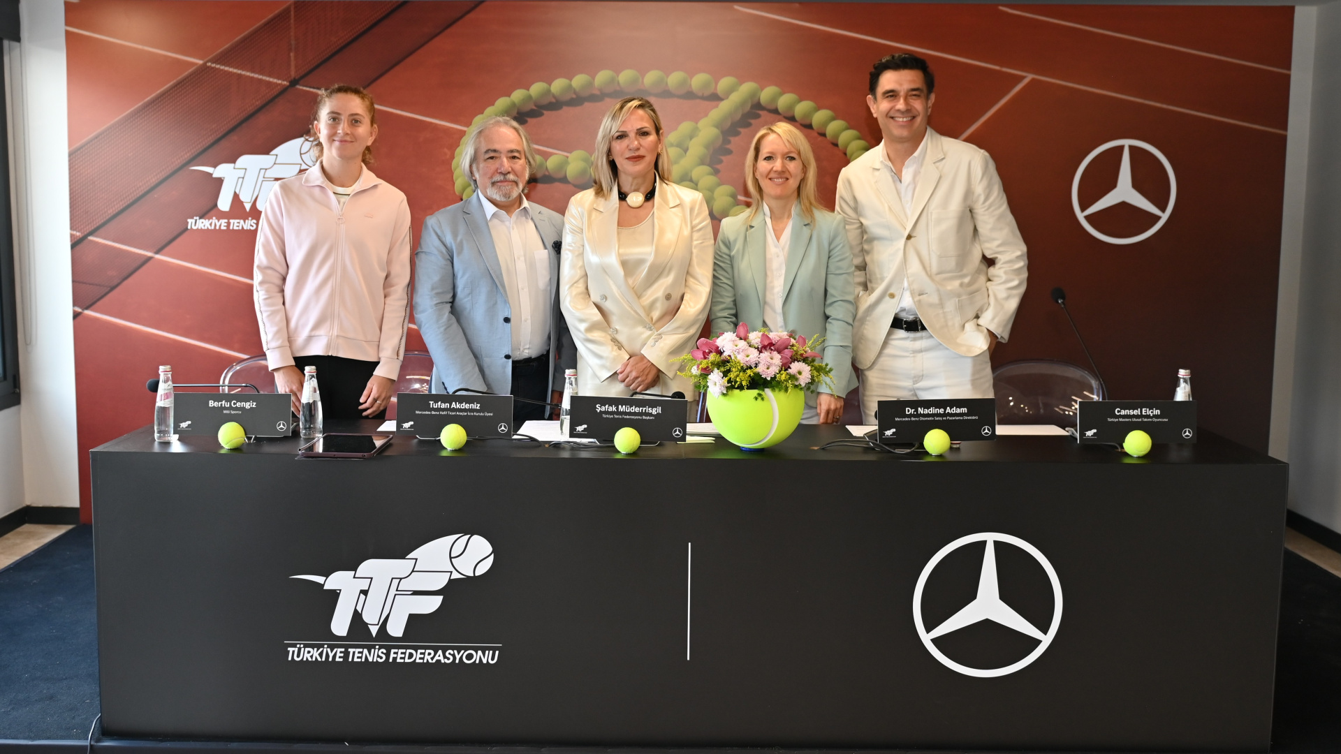Mercedes-Benz Cup Tenis Turnuvası'nda bir ilk olacak!
