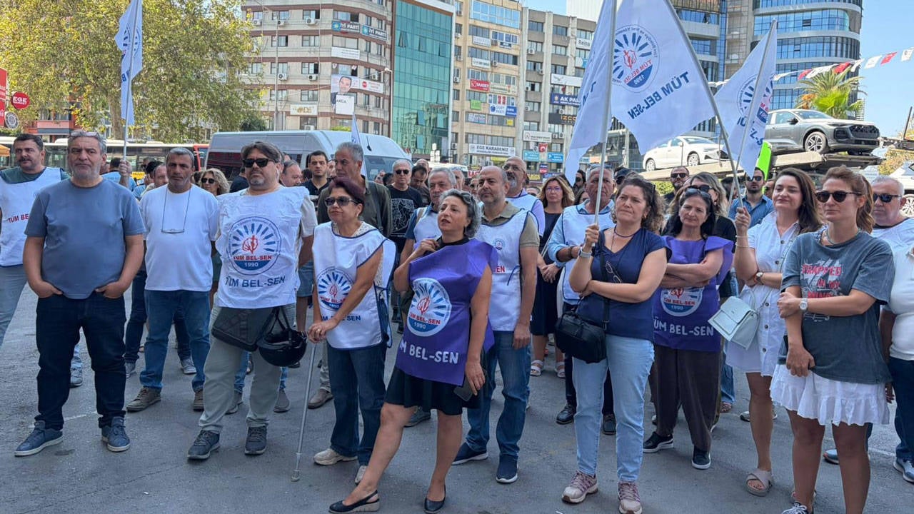 İzmir’de emekçilerden hak talebi