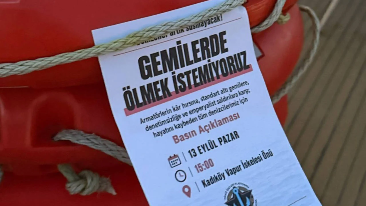 Denizciler eyleme çağırıyor