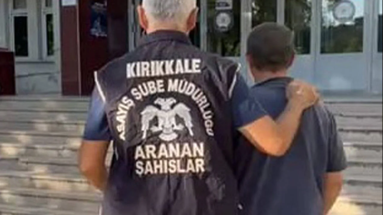 Kırıkkale’de 59 yıl hapis cezasıyla aranan firari hükümlü yakalandı