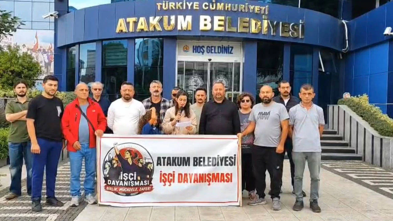 Atakum işçilerinin nöbeti sonlandırıldı