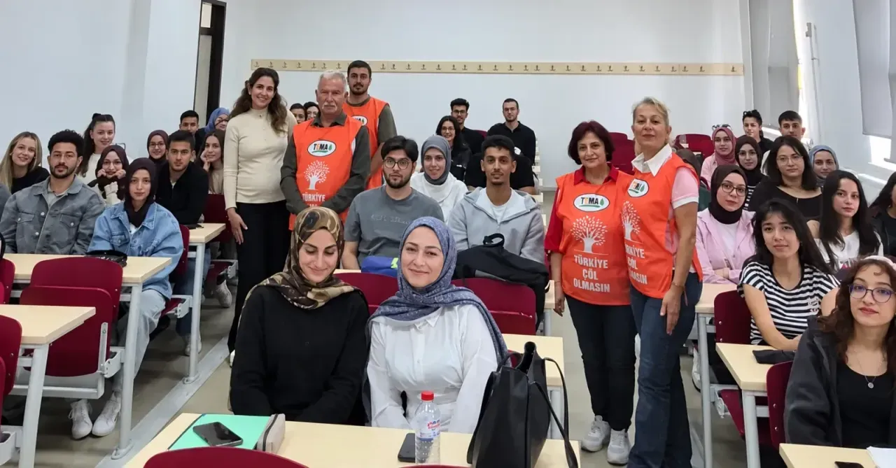 TEMA’dan Karaman’da Öğretmen Adaylarına Anlamlı Buluşma
