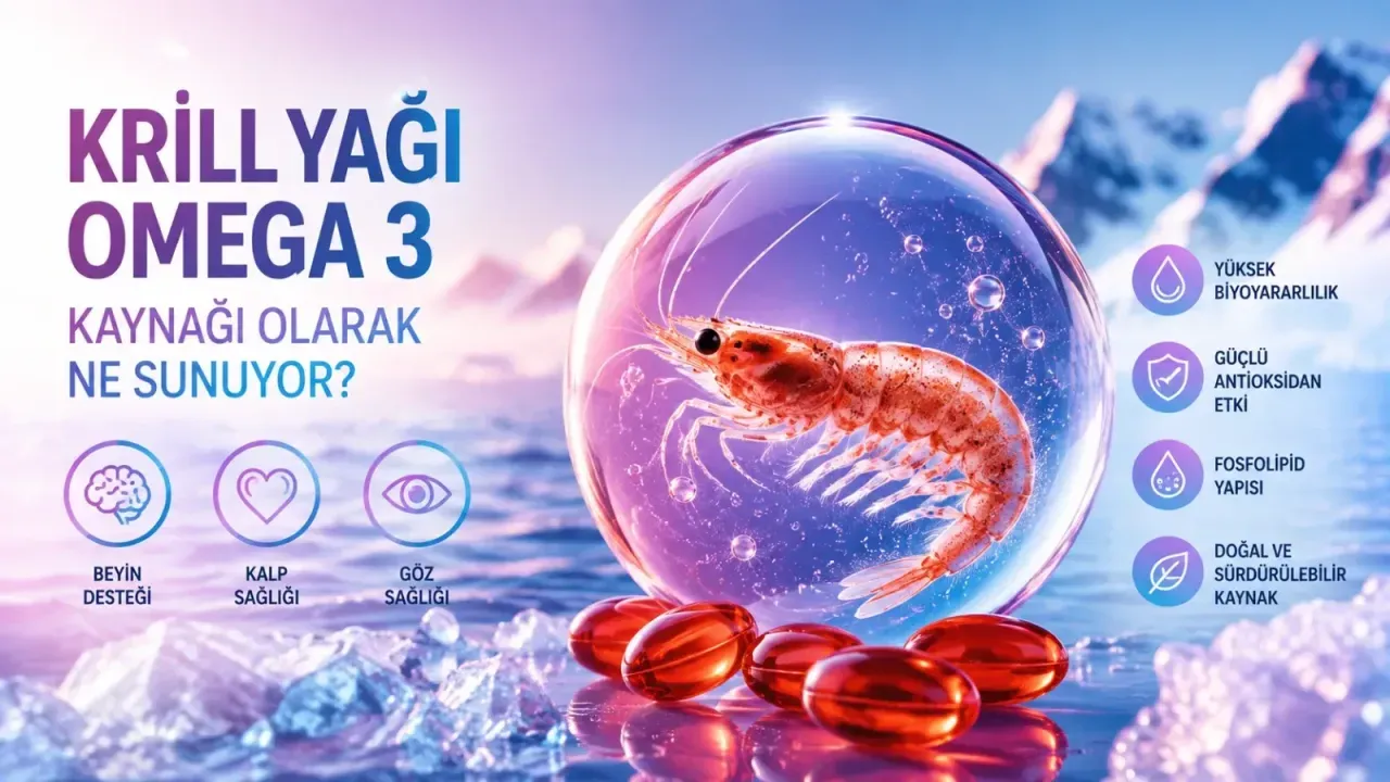 Krill Yağı Omega 3 Kaynağı Olarak Ne Sunuyor?