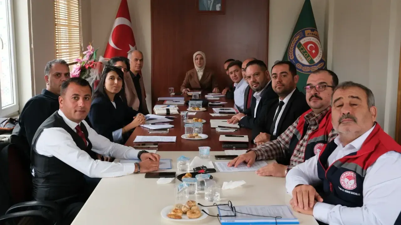 İl Tarım ve Orman Müdürlüğü'nden Ayrancı'da Stratejik Toplantı