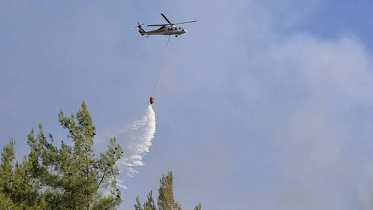 Fethiye'de orman yangını