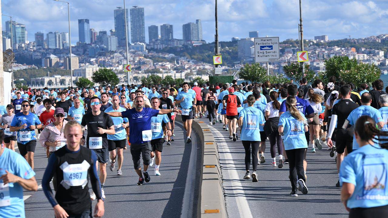 İstanbul’u Koşuyorum’da 5 bin 447 kişi yarıştı