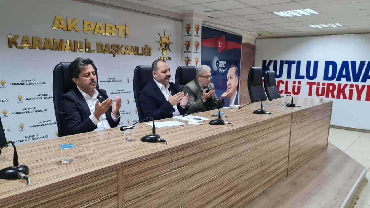AK Parti Karaman’da Yeni Dönemin İlk Toplantısı