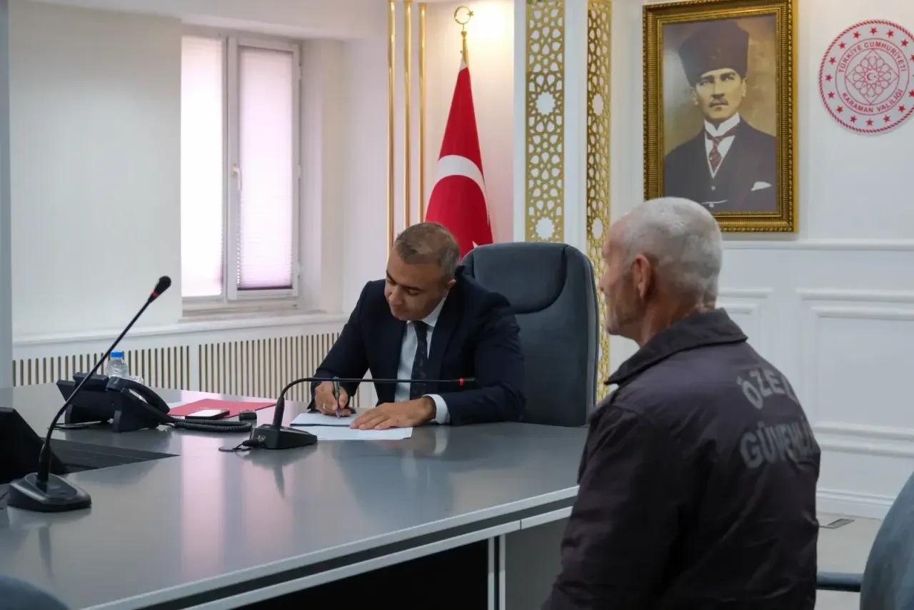 Karaman Valisi Çiçek, Vatandaşları Dinledi