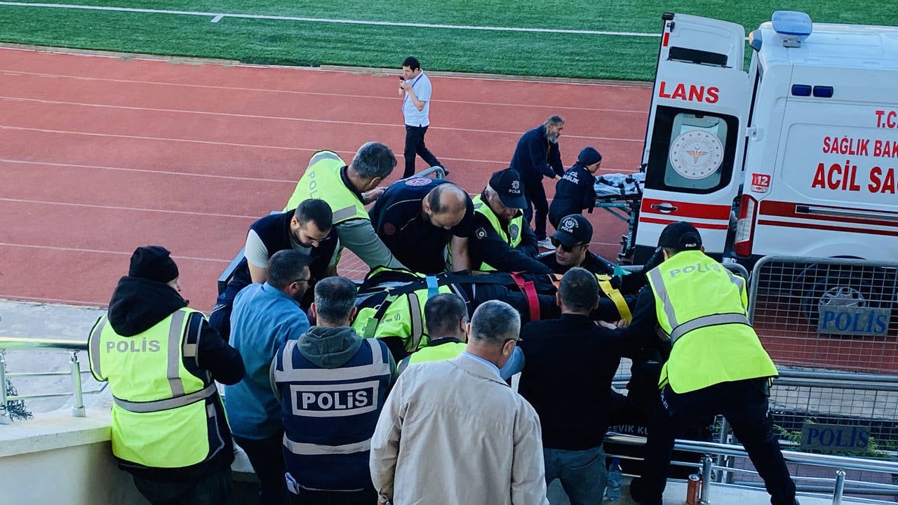 Tokat'ta taraftarlarla oyuncular arasında arbede: 2 kişi gözaltına alındı
