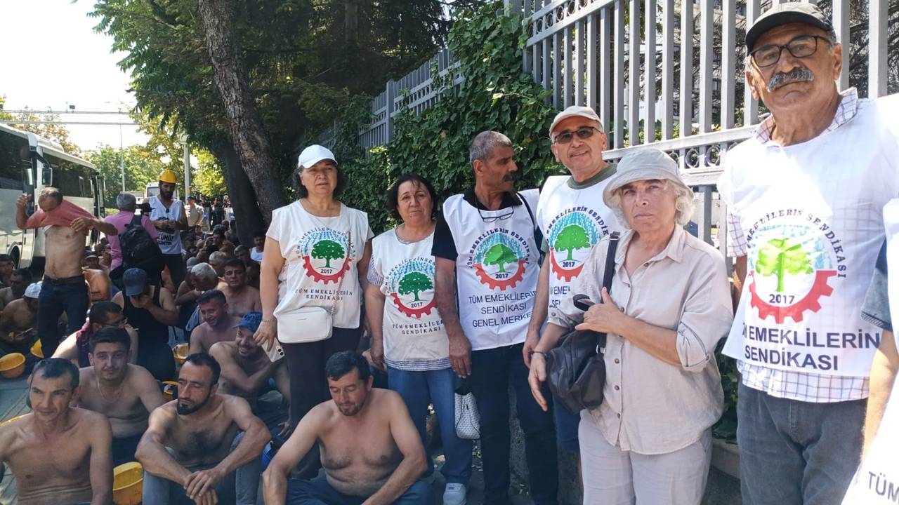 Madencilerden emeklilere ortak mücadele: “İstediğimiz ayrıcalık değil, emeğimizin karşılığı”