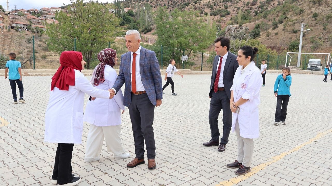İl Millî Eğitim Müdürü Sadun Kılınç'tan Okul Ziyaretleri