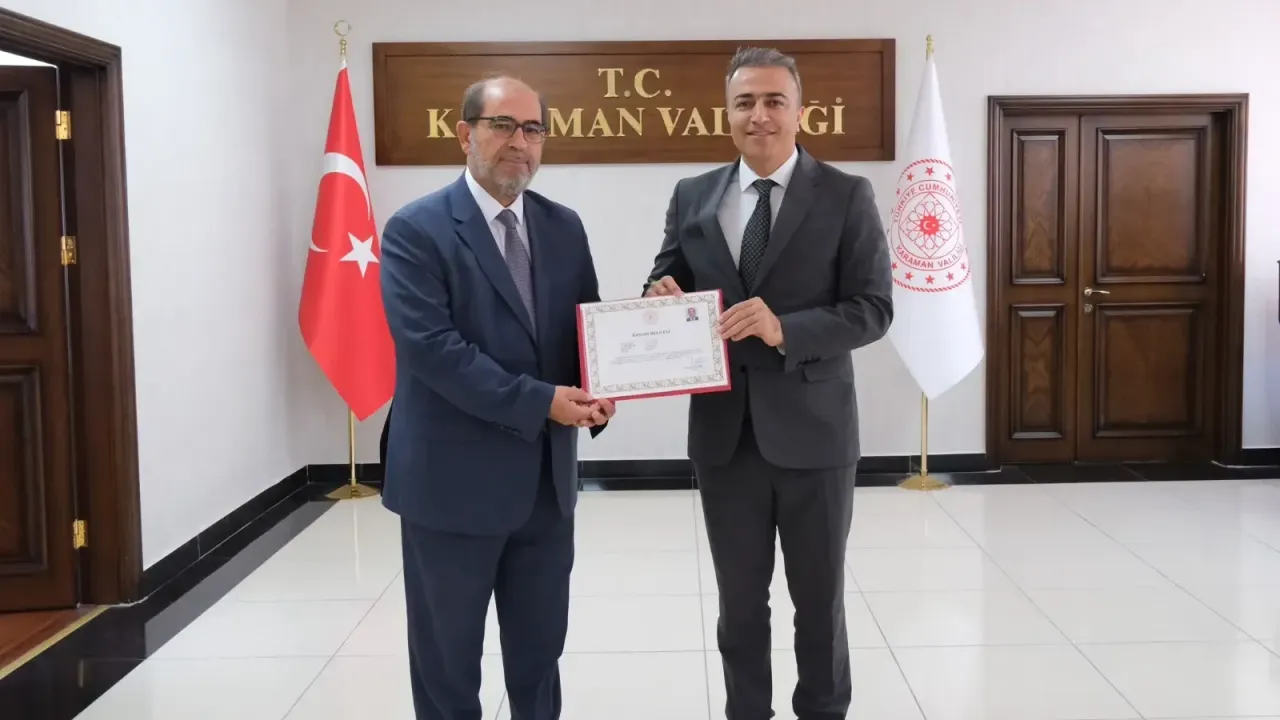 Faruk Gürbüz’den Vali Çiçek’e Veda Ziyareti