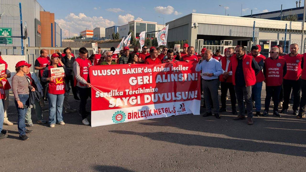 Ulusoy Bakır'da işçi iradesi gasp edildi: "Direnen işçinin önünde hiçbir engel duramaz"
