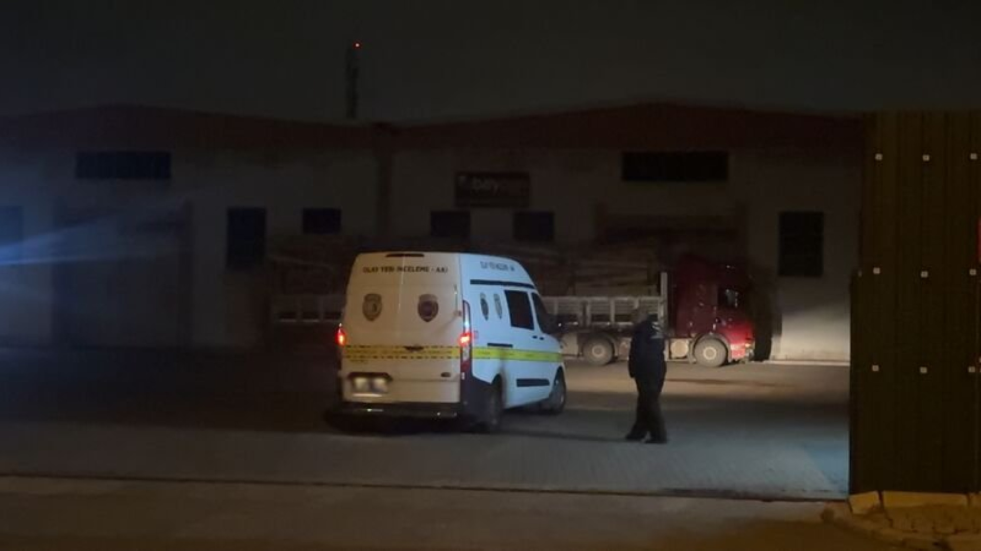 Kayseri'de makineye sıkışan işçi öldü