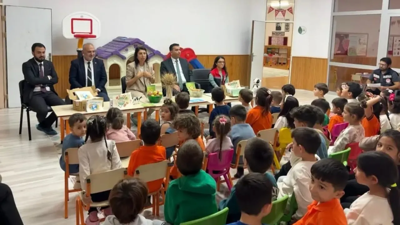 Karaman'da Dünya Gıda Günü Minik Öğrencilerle Kutlandı
