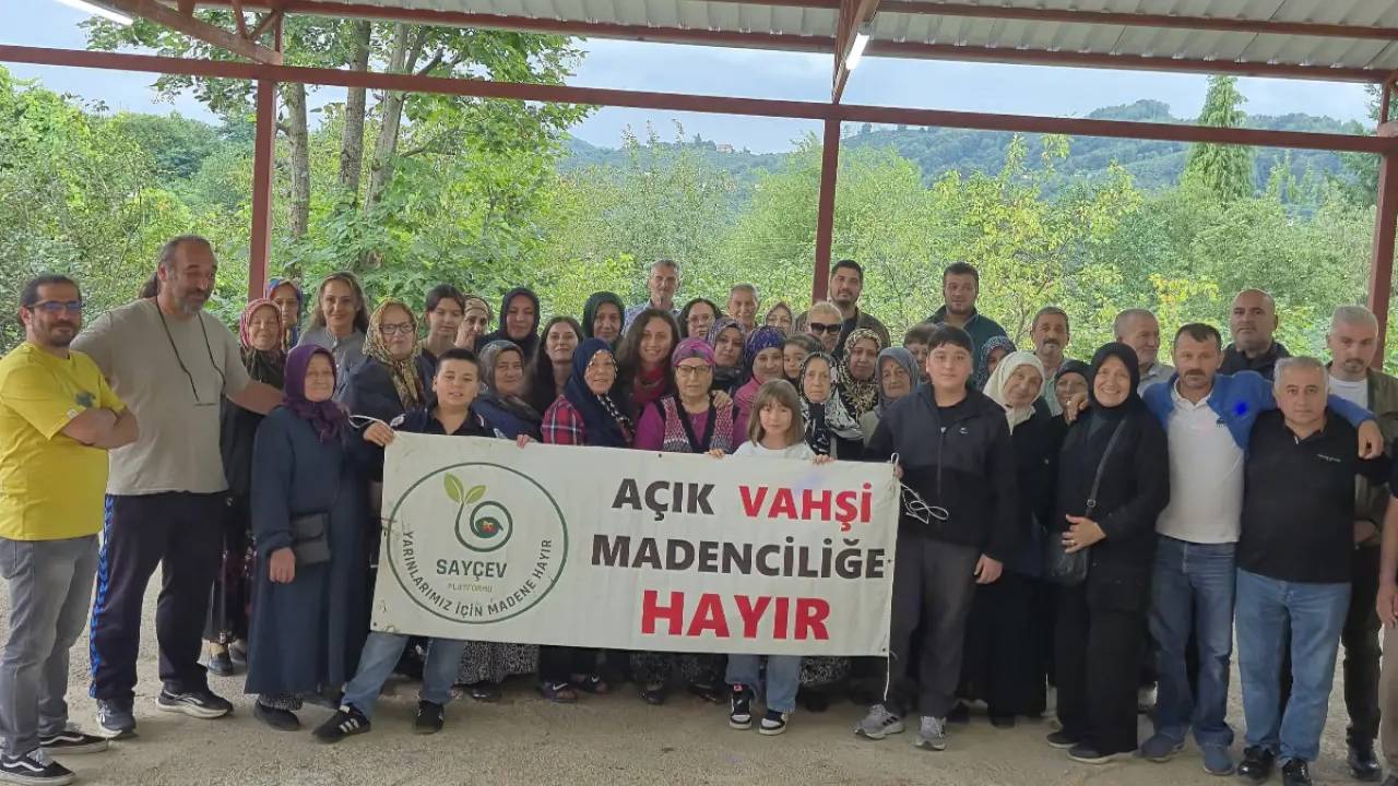 Bentonit madenine karşı yurttaşlar ayakta
