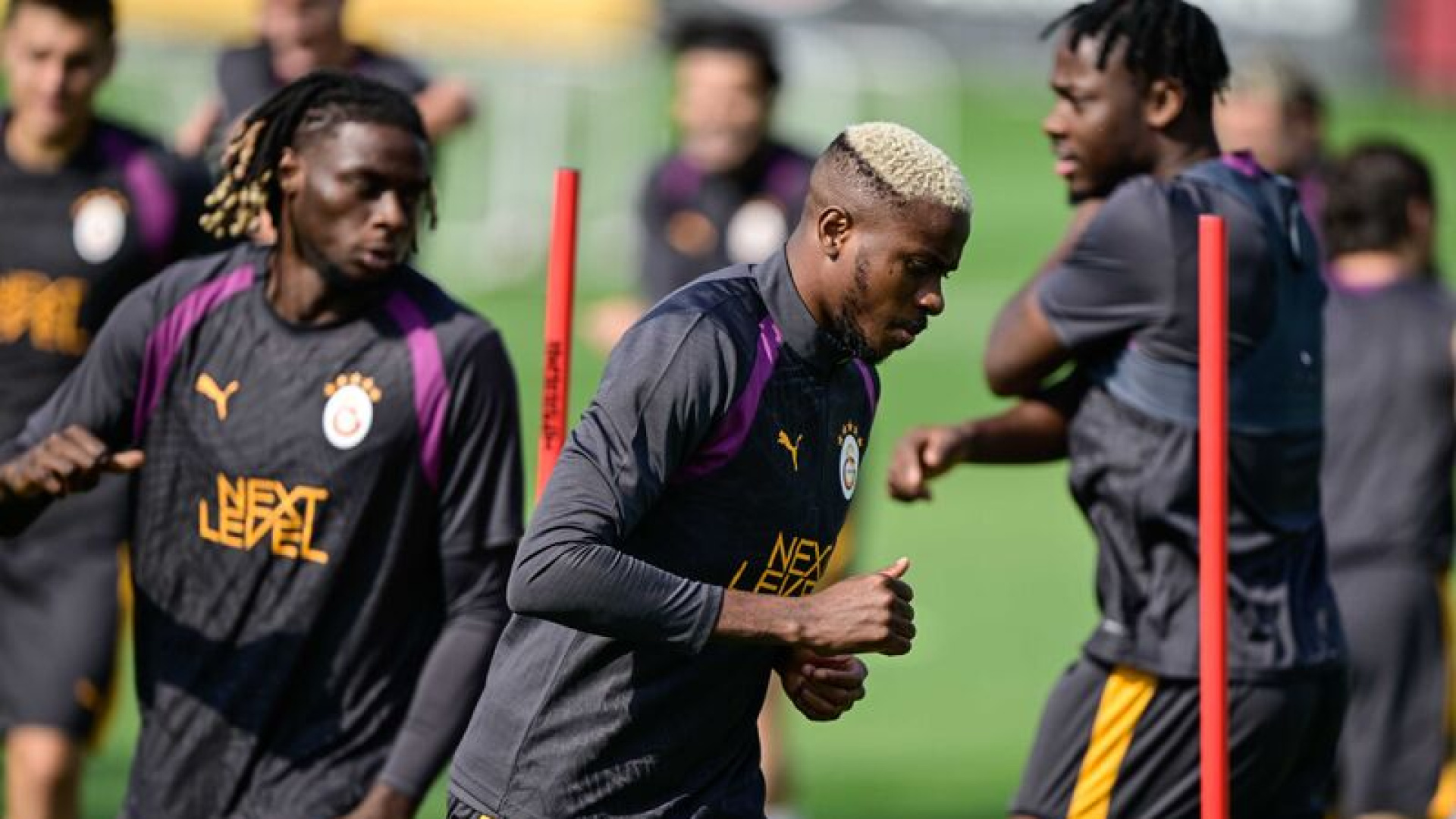 G.Saray Barcelona maçına hazır!