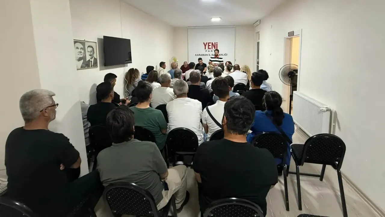 Yeni Parti Karaman’da Hedef Büyüttü: “Birinci Parti Olacağız”