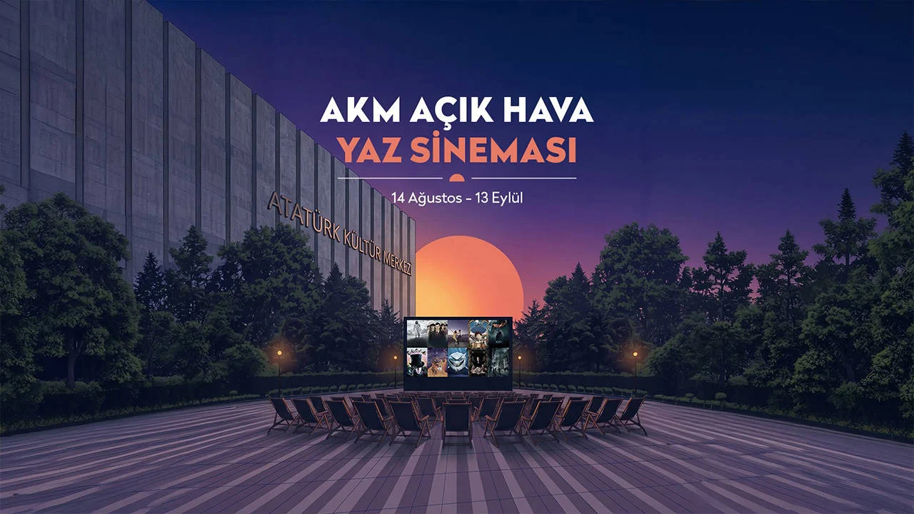 AKM’de açık hava sineması zamanı