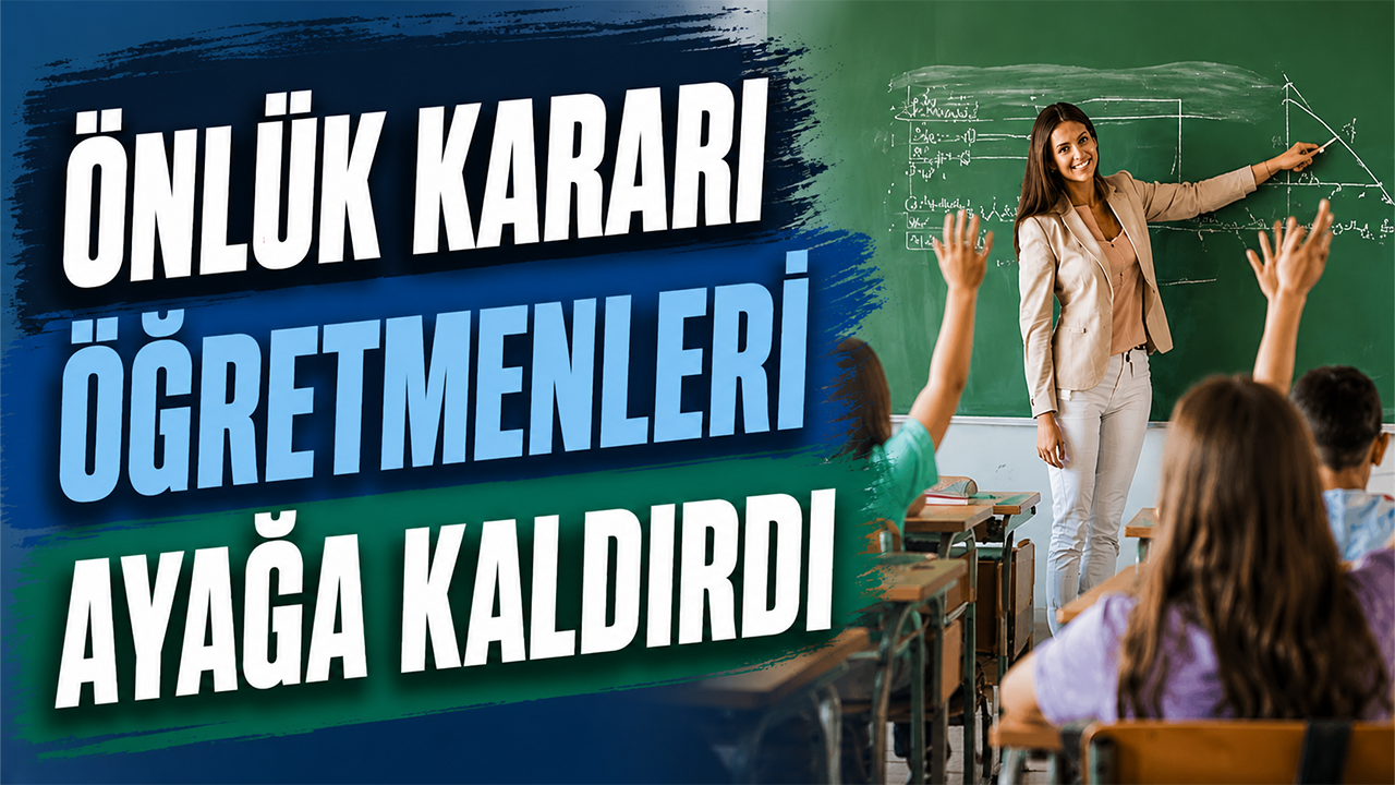 Önlük Kararı Öğretmenleri Ayağa Kaldırdı