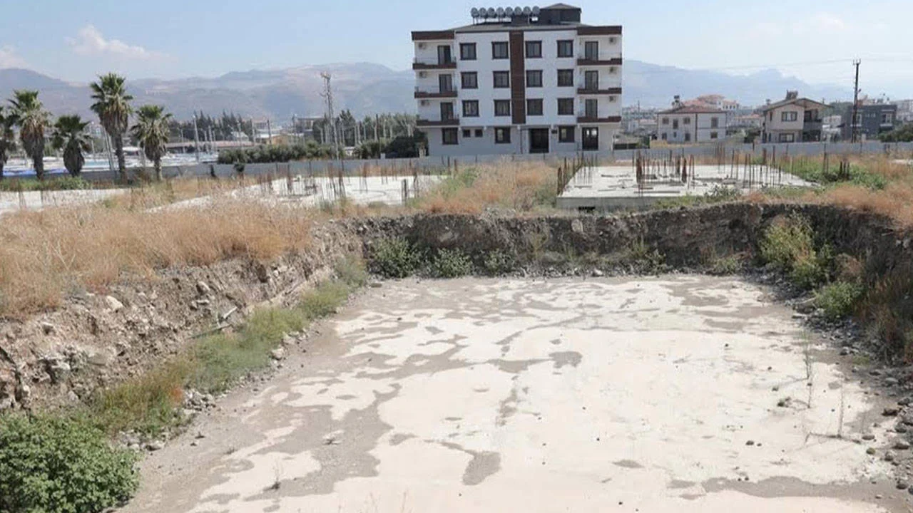Ruhsat var ama  3 yıldır inşaat yok