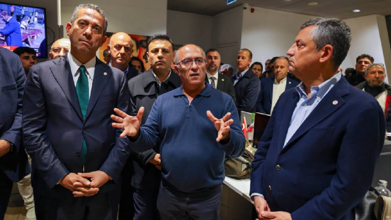 YENİ Parti Lideri Özgür Özel'den Halk TV'ye ziyaret: "Mesele Halk TV'yi susturmak"