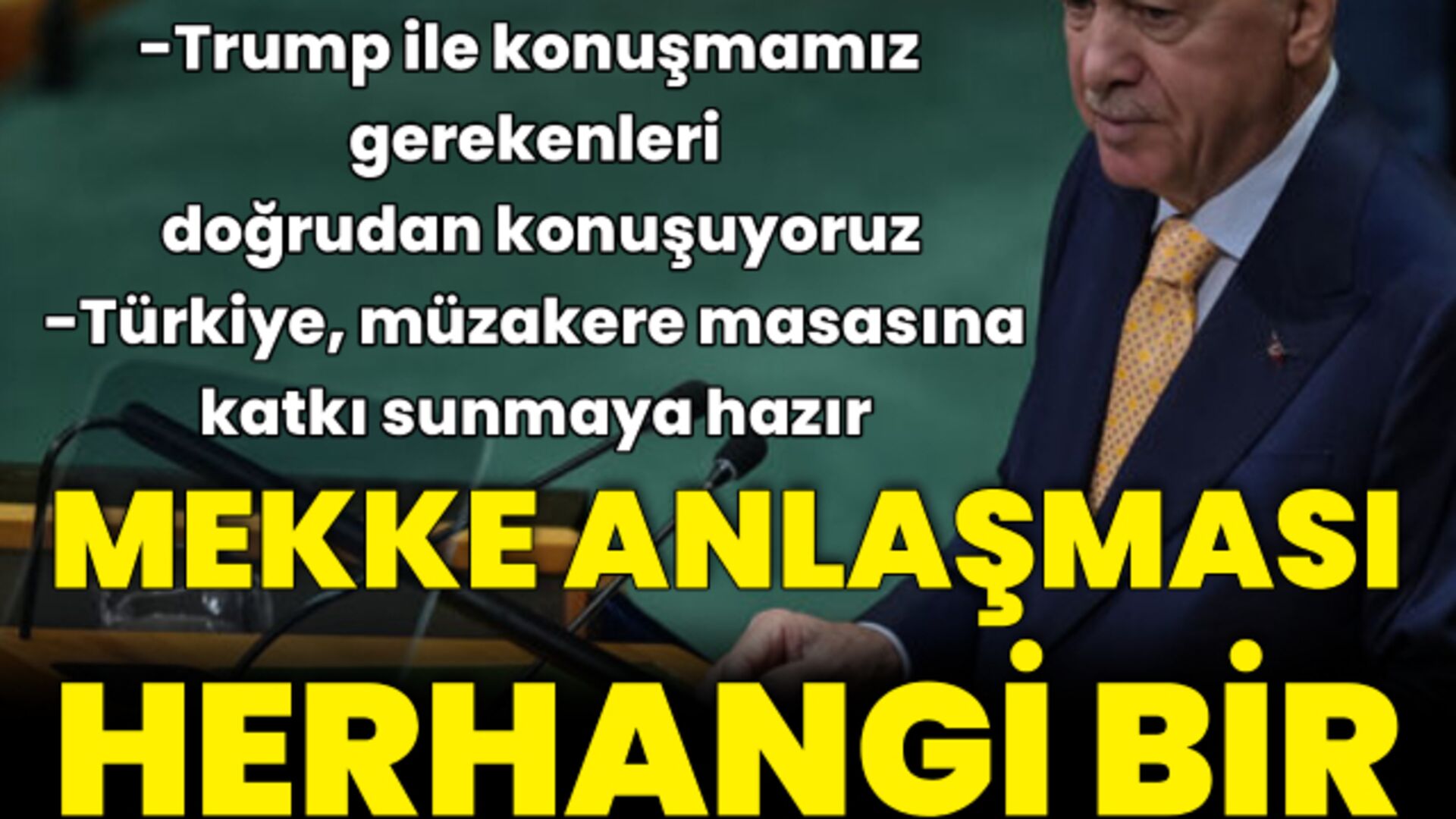 Cumhurbaşkanı Erdoğan Newsweek'e konuştu
