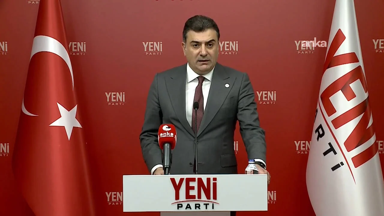YENİ Parti Sözcüsü Emre'den MYK sonrası sert açıklamalar: "Fon soygununun merkezi AK Parti Genel Merkezi'dir"