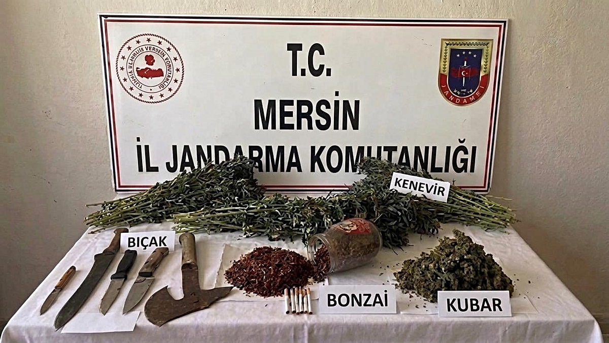 Mersin’de uyuşturucu operasyonu: 1 tutuklama