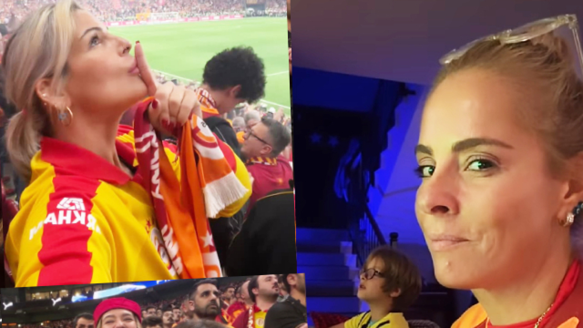 Ünlülerin derbi sevinci