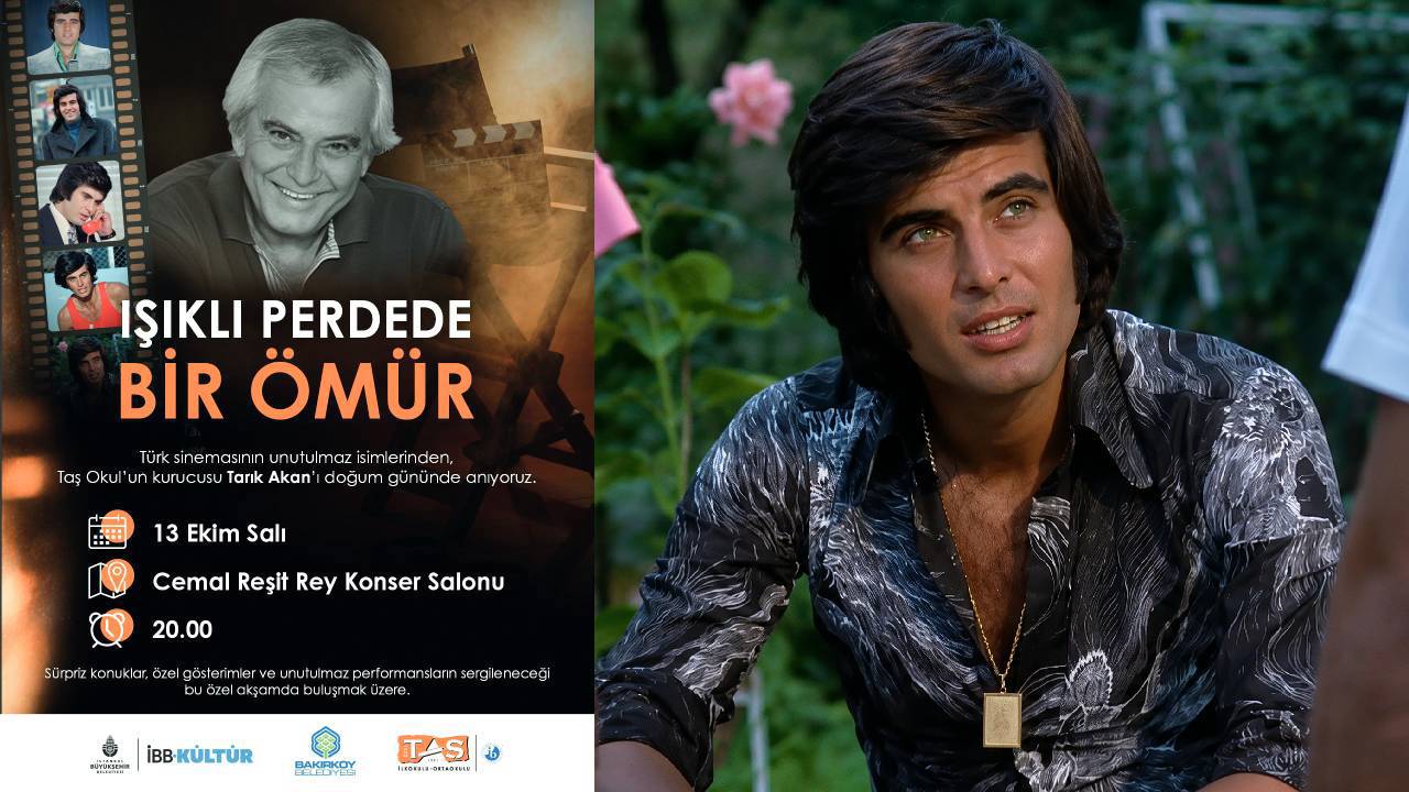 Tarık Akan ve ‘Işıklı Perdede Bir Ömür’