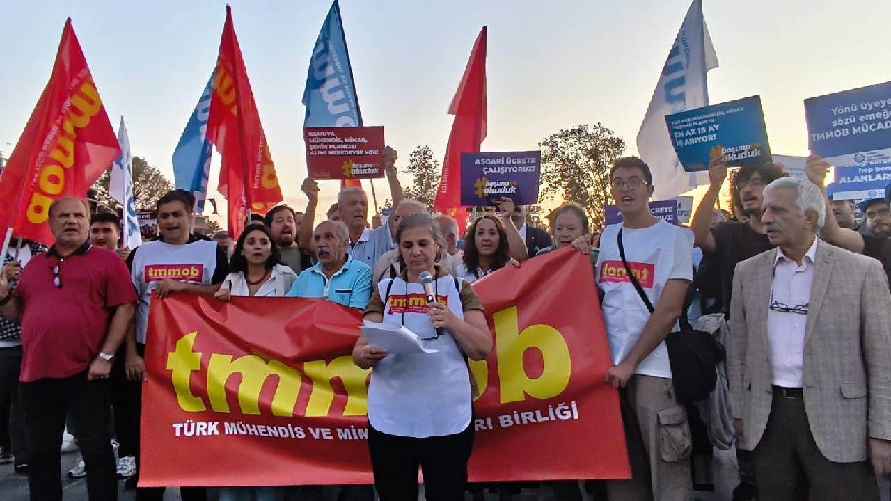 TMMOB İstanbul'dan ortak mücadele çağrısı yaptı