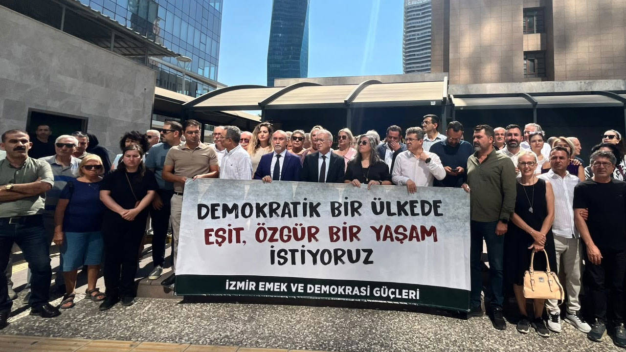 İzmir’de tutuklamalara karşı ortak adalet çağrısı