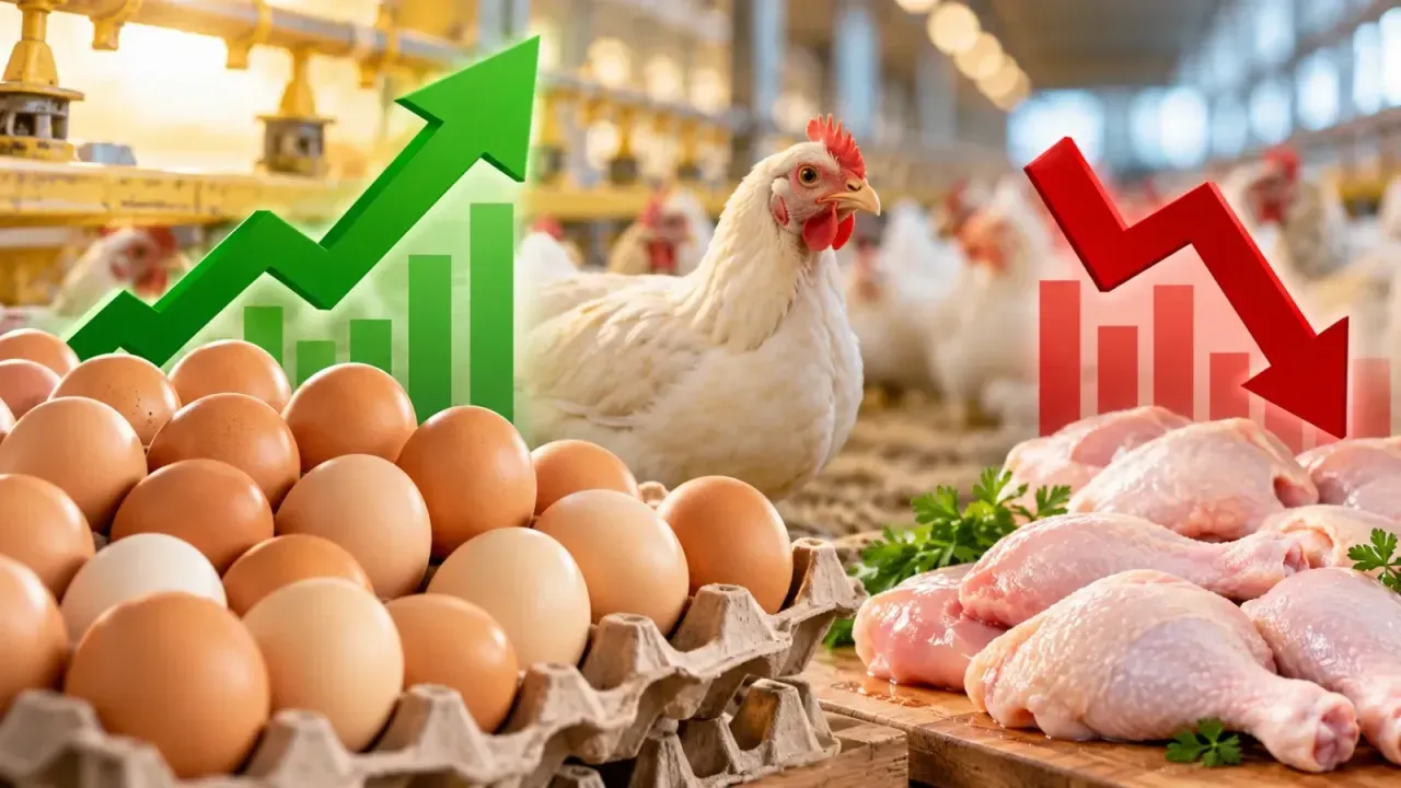 Türkiye’de Yumurta Üretimi 2 Milyarı Aştı! Tavuk Etinde Dikkat Çeken Düşüş